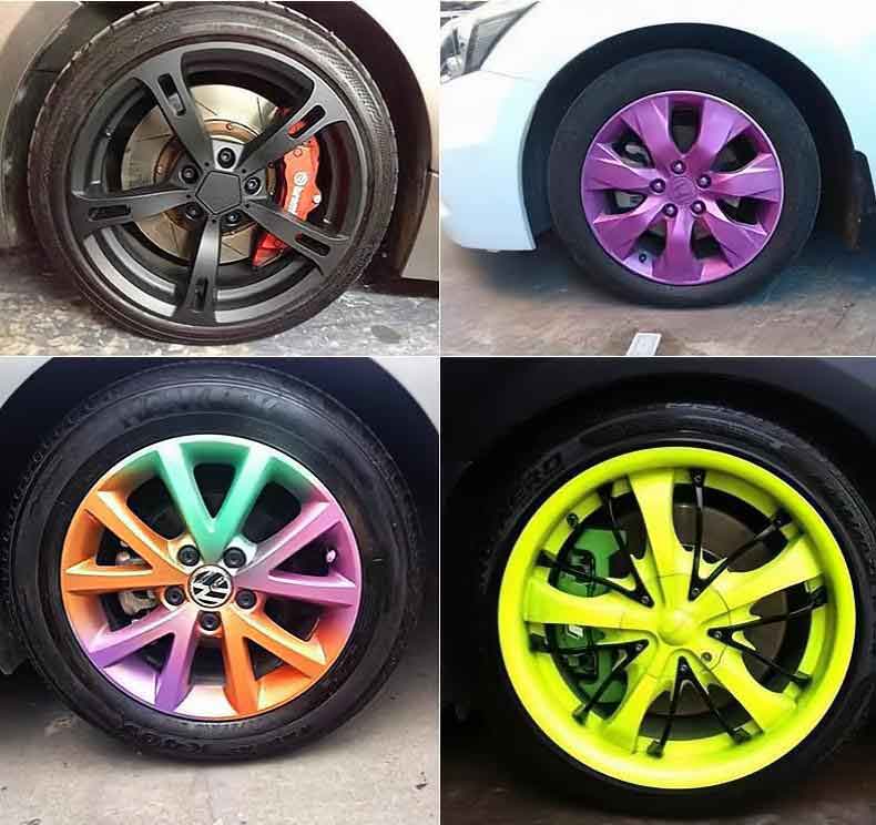 ColorBond Tire Paint Improves Your Vehicle's Appearance